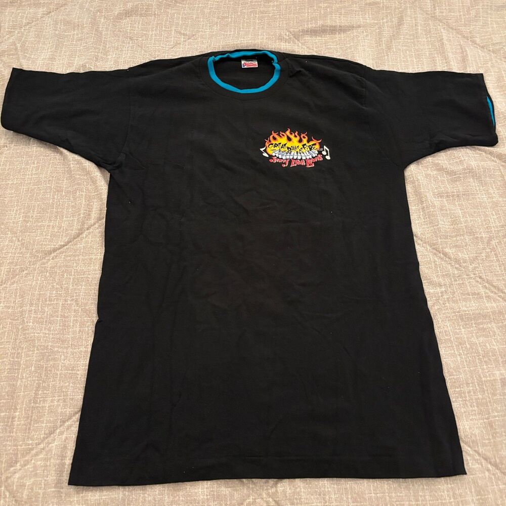 Vintage 90s Jerry Lee Lewis Great Balls of Fire Concert T-Shirt Large